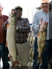 Trophy muskie caught on Pooh Bear Charters